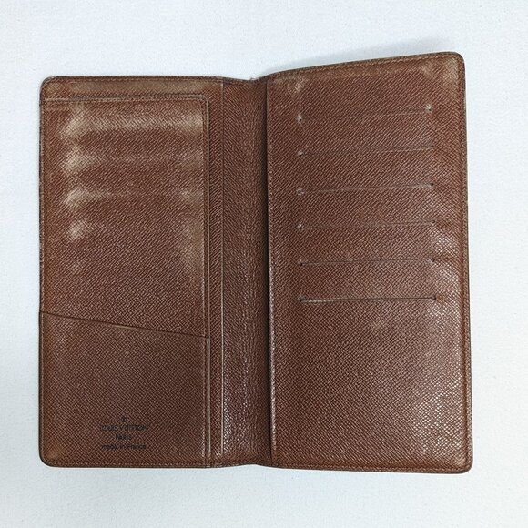 LOUIS VUITTON Monogram Logo Long Wallet and Cardholder Bifold Style Authentic - Picture 3 of 14